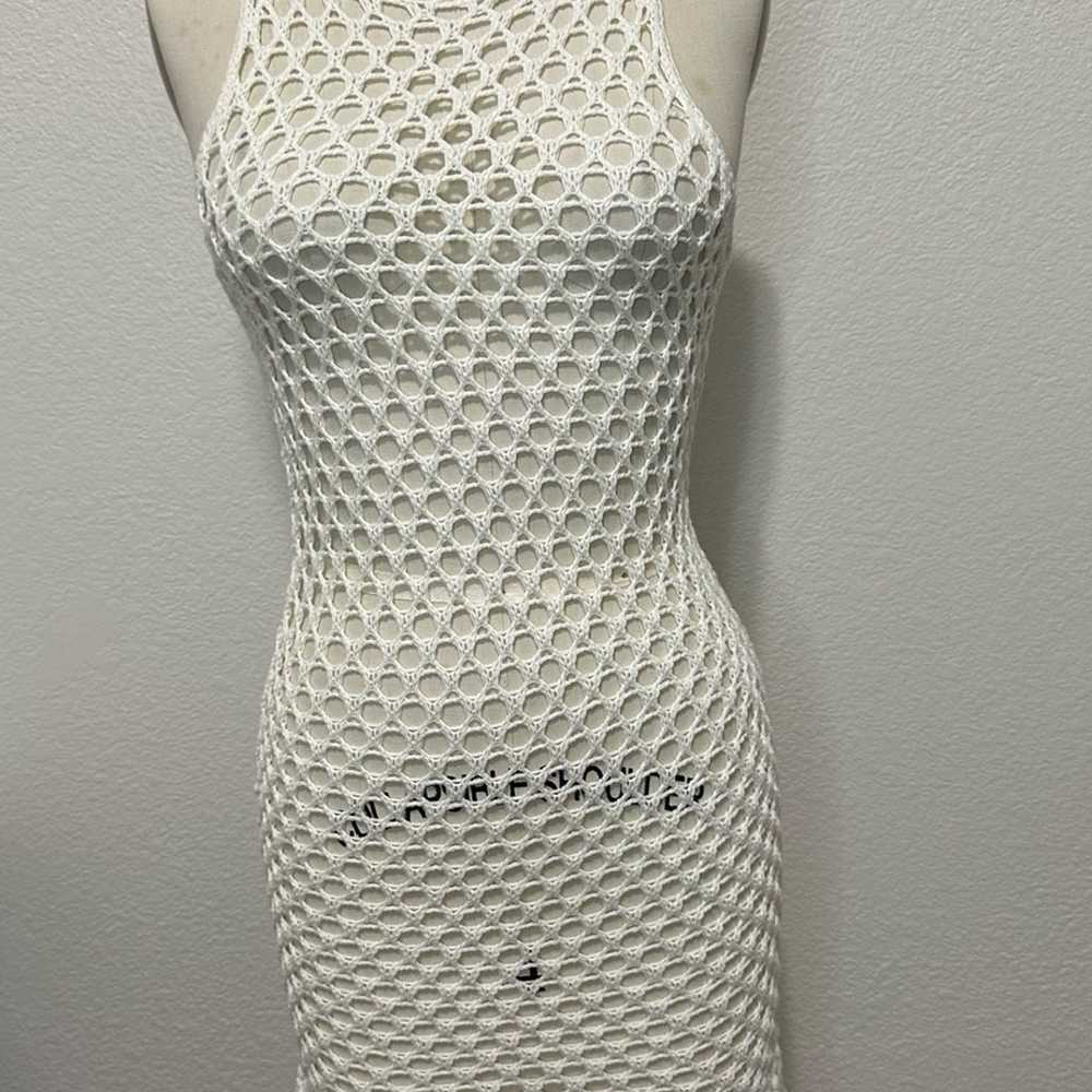Superdown Revolve Bri Crochet Mini Dress in White - image 2