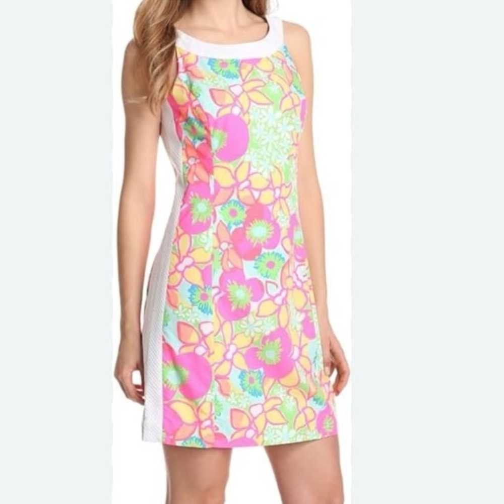 LILLY PULITZER | Darcy Multicolor Floral Shift Dr… - image 11