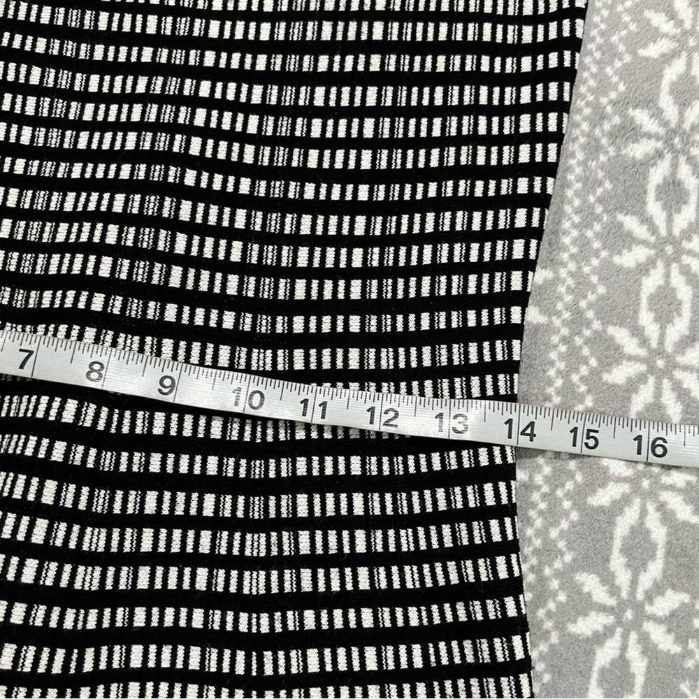 New Theory Ofantal Dress Black & White Size Small - image 11
