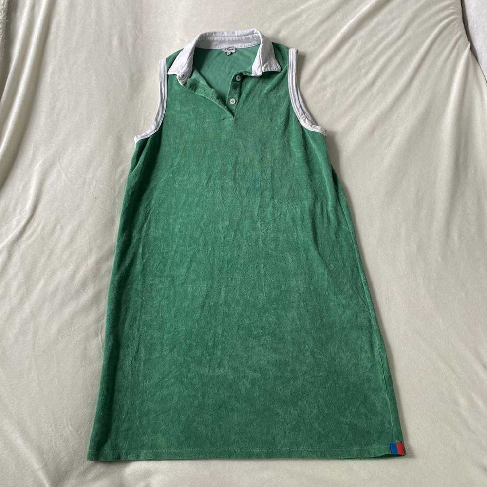 KULE Green Terry Polo Dress Size XS  In excellent… - image 4