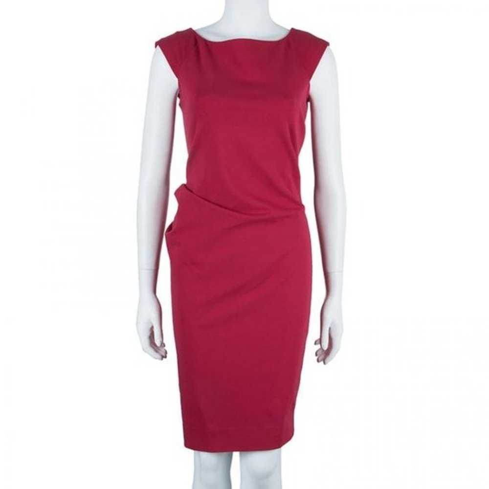 Diane Von Furstenberg GABI Draped Sheath Dress Ho… - image 3