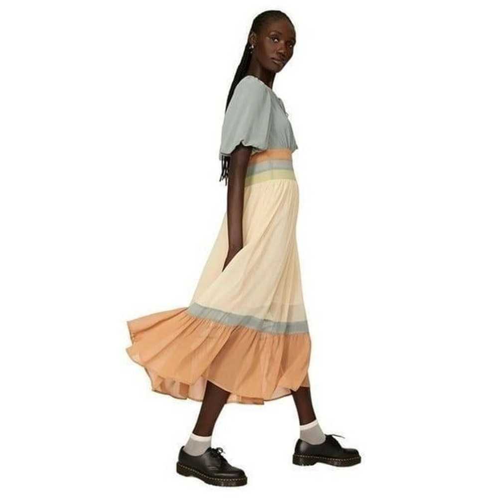 Pamela Love x RTR Colorblock Midi Dress in Multic… - image 3
