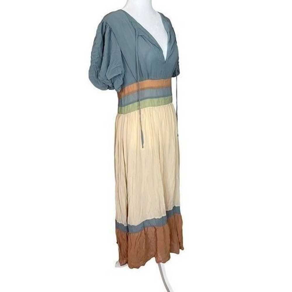 Pamela Love x RTR Colorblock Midi Dress in Multic… - image 5