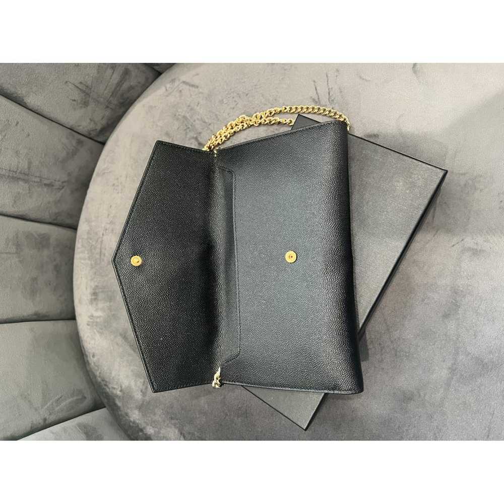 Saint Laurent Leather clutch - image 12