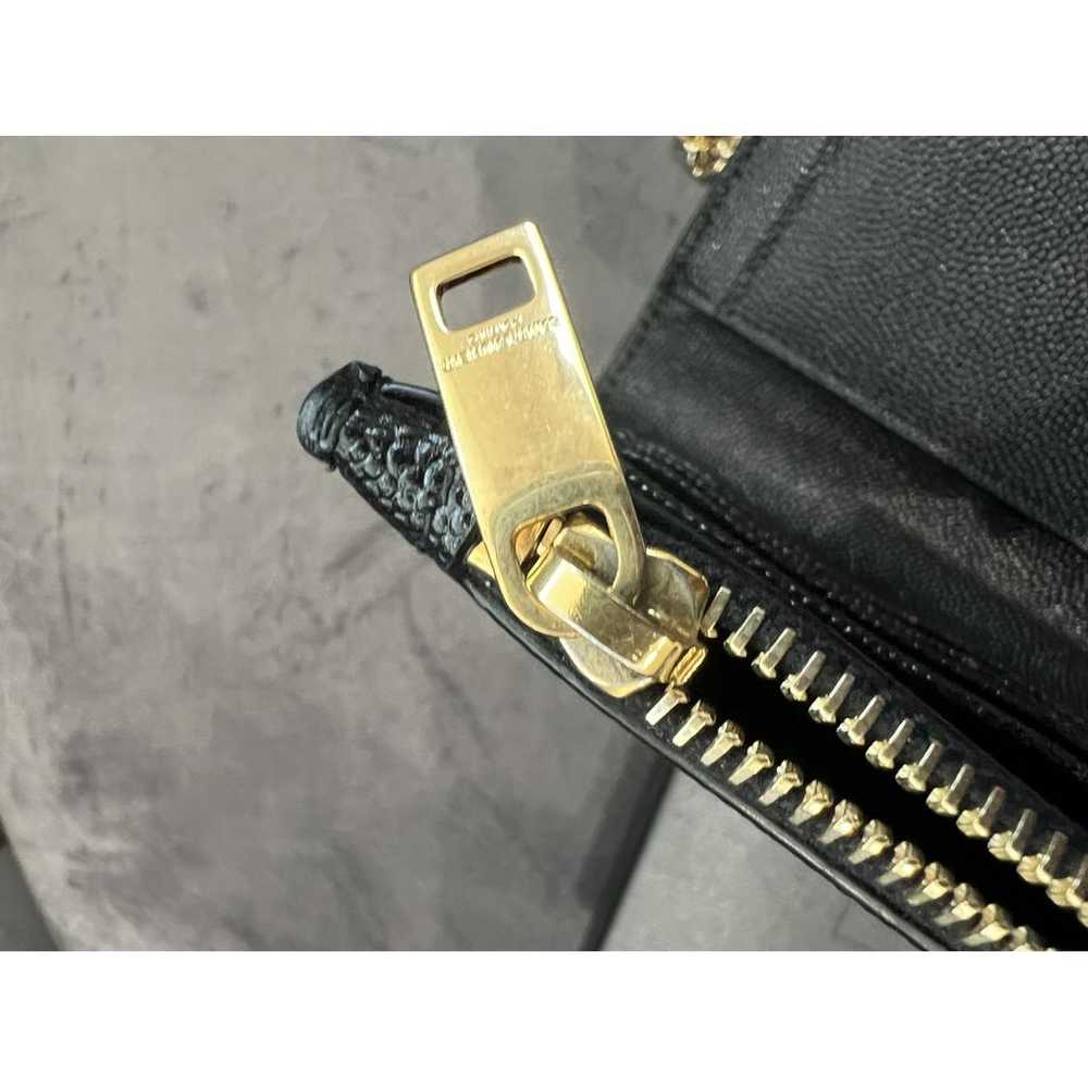 Saint Laurent Leather clutch - image 8