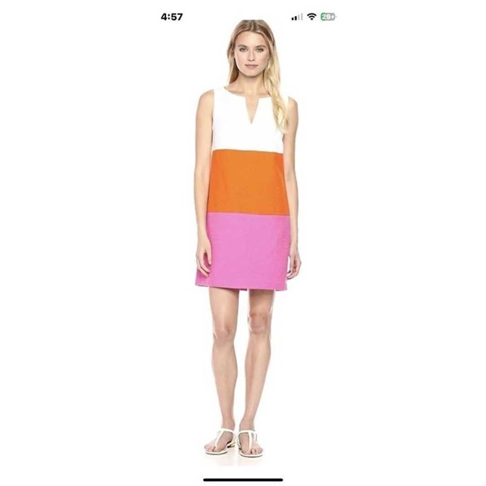 Trina Turk Mini Shift Dress Sz 0 Miss Brady Color… - image 2