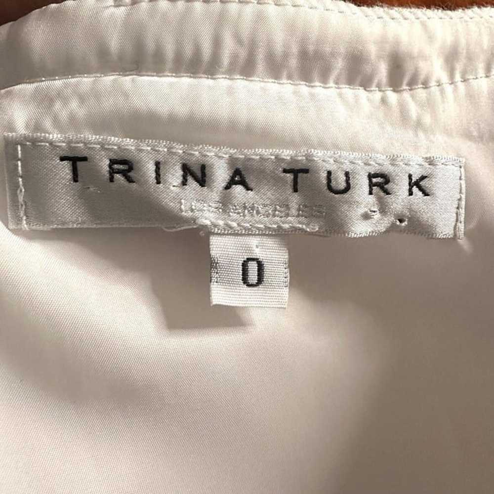 Trina Turk Mini Shift Dress Sz 0 Miss Brady Color… - image 6