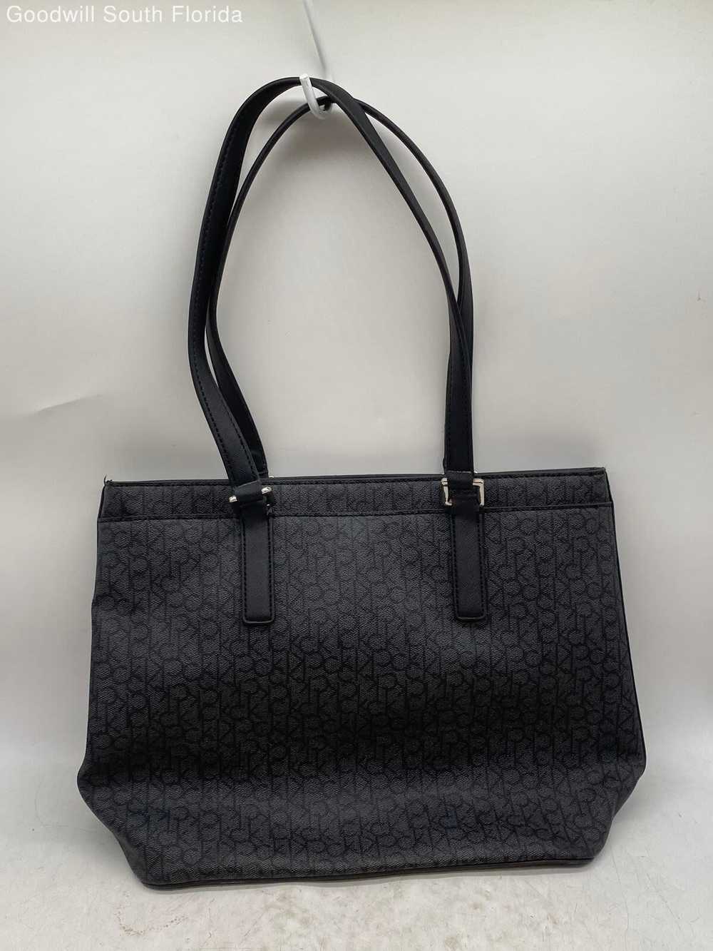 Calvin Klein Womens Black And Gray Handbag - image 2