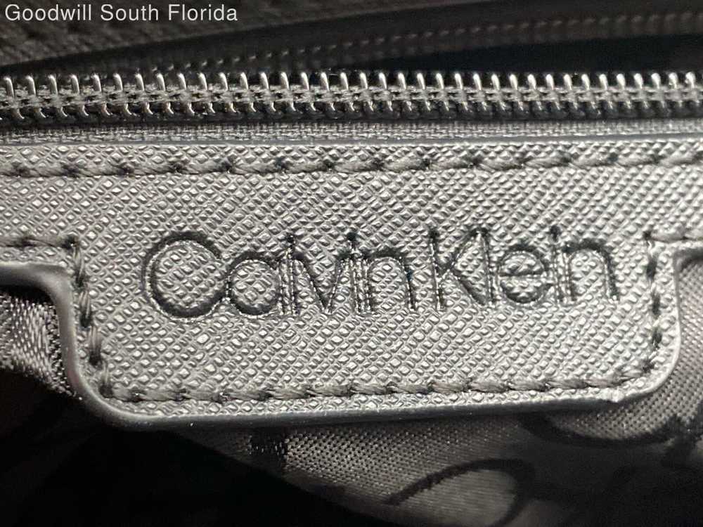 Calvin Klein Womens Black And Gray Handbag - image 5