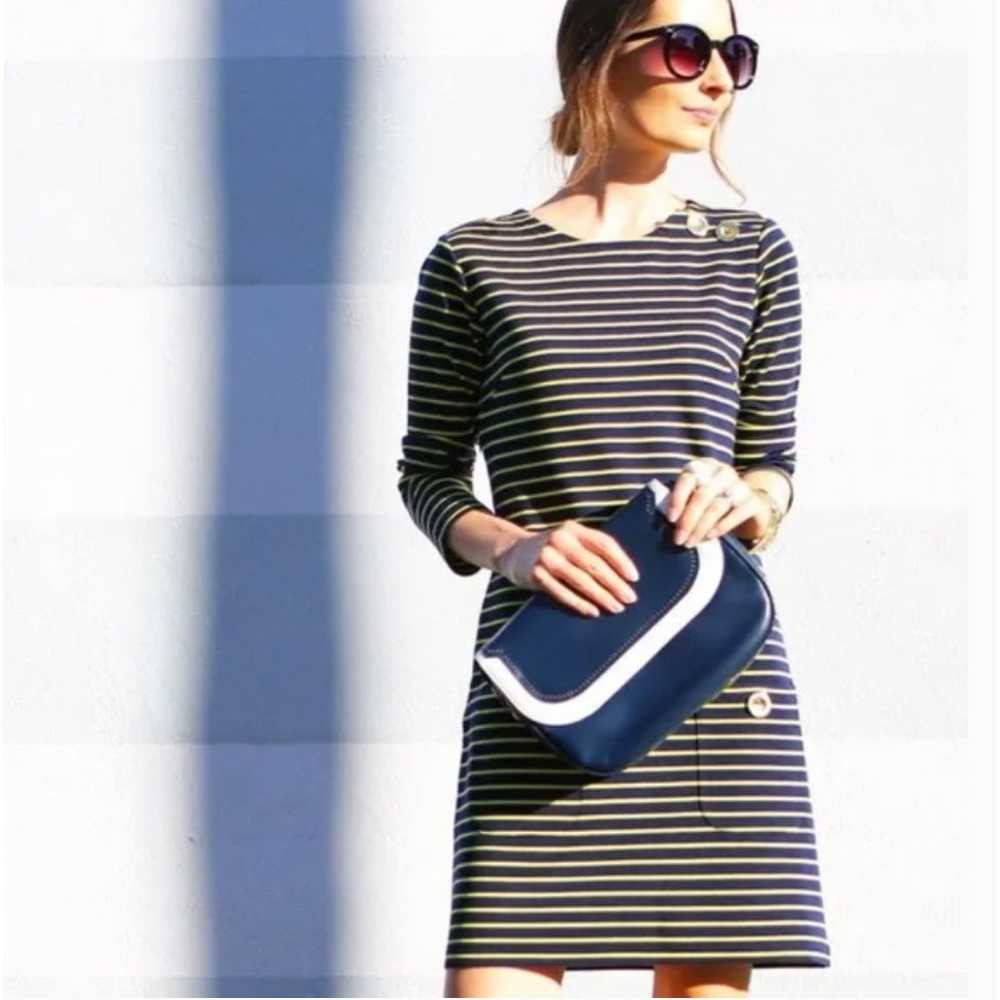 STS Sail to Sable Smiling in Stripes Navy & Pink … - image 9