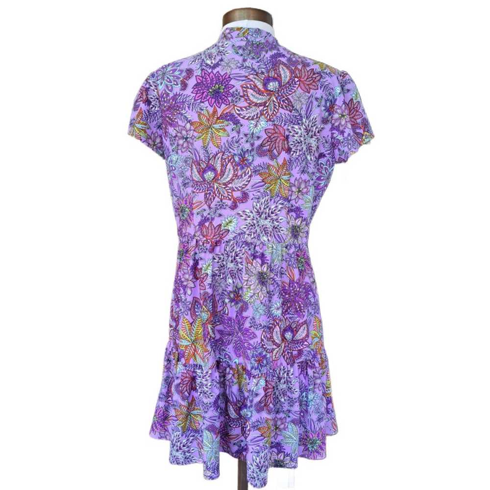 Jude Connally Ginger Dress Size Large Lilac Botan… - image 3
