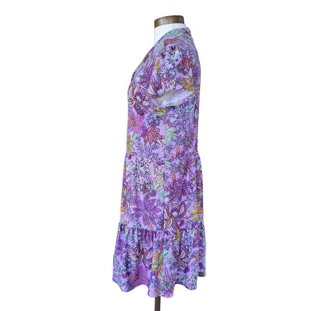 Jude Connally Ginger Dress Size Large Lilac Botan… - image 4