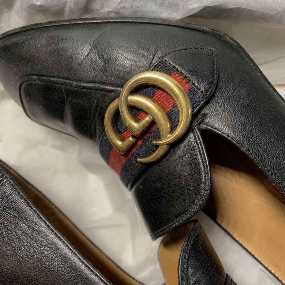 Gucci Peyton leather heels - image 2