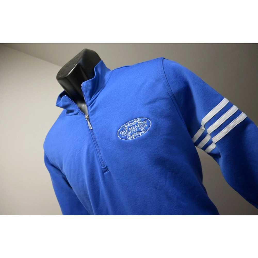 Adidas Adidas Golf Jacket ClimaLite 1/4 Zip Blue … - image 1