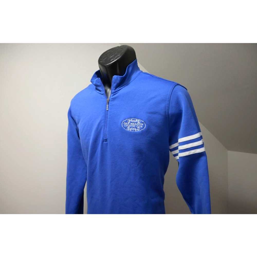 Adidas Adidas Golf Jacket ClimaLite 1/4 Zip Blue … - image 3