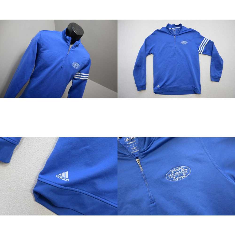 Adidas Adidas Golf Jacket ClimaLite 1/4 Zip Blue … - image 4