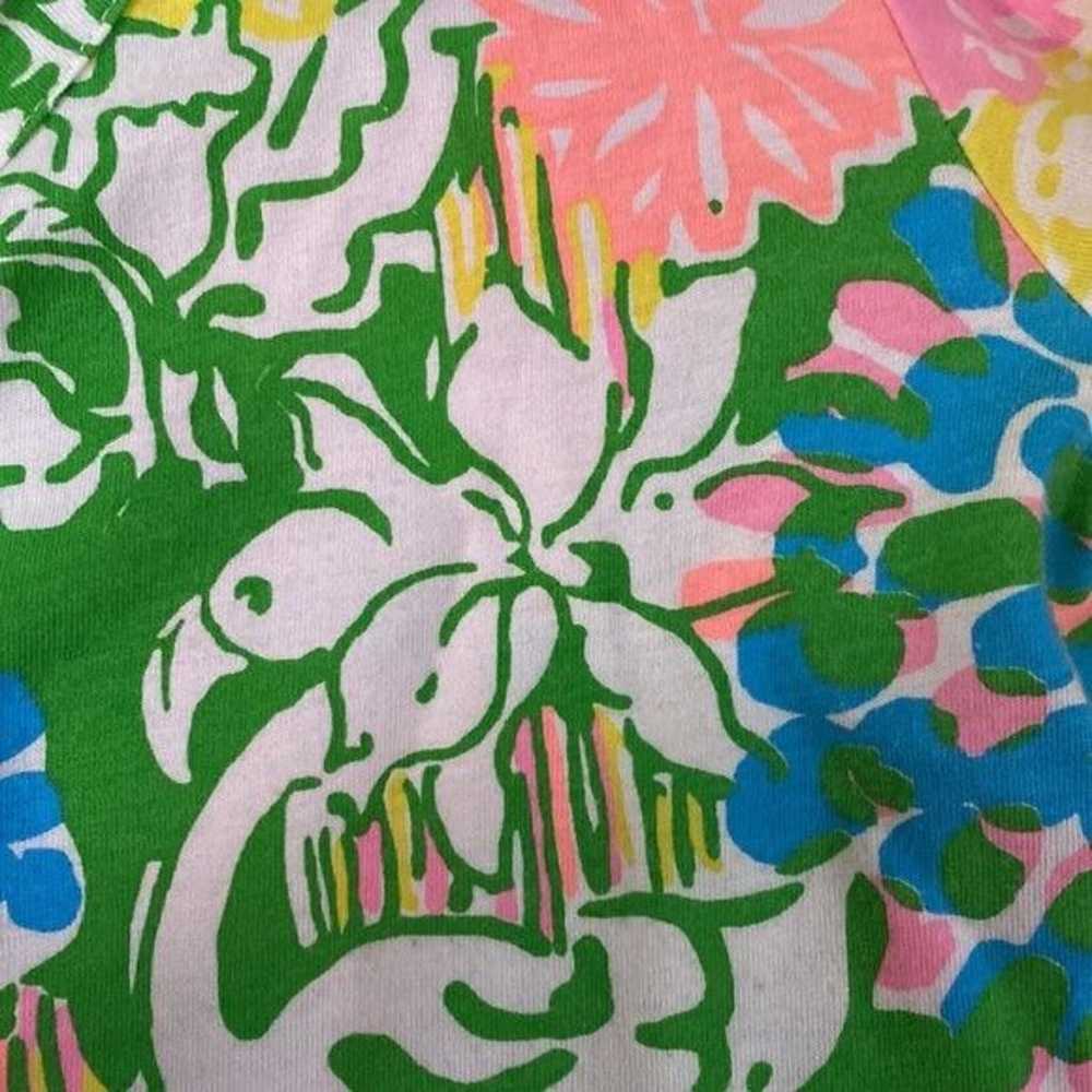 Lilly Pulitzer Women's multicolored tropical flor… - image 5