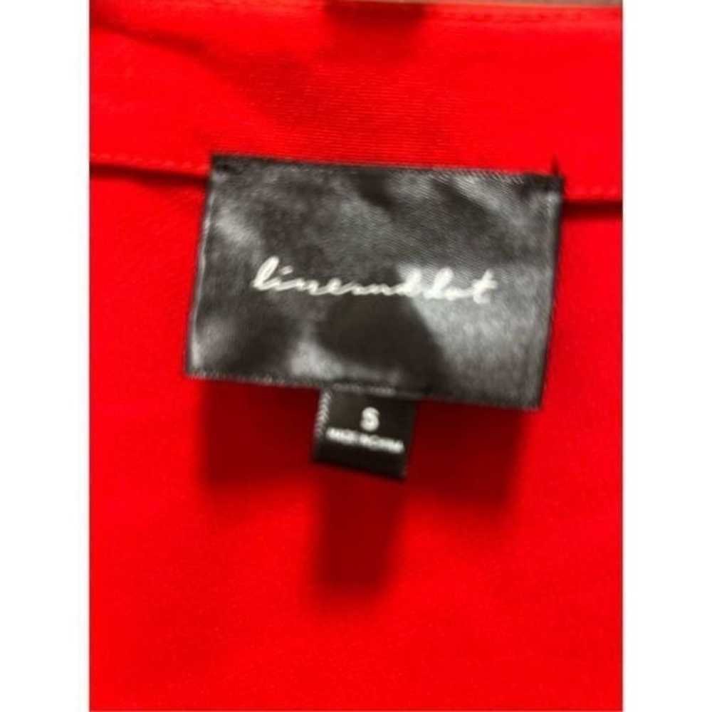 Line and Dot Phillipa Long Sleeve Red mini Dress … - image 7