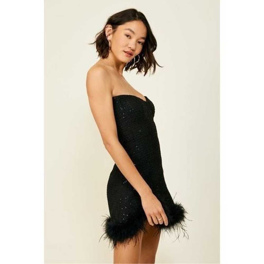 Line and Dot Lenni Black  mini Dress size S NWOT$… - image 2