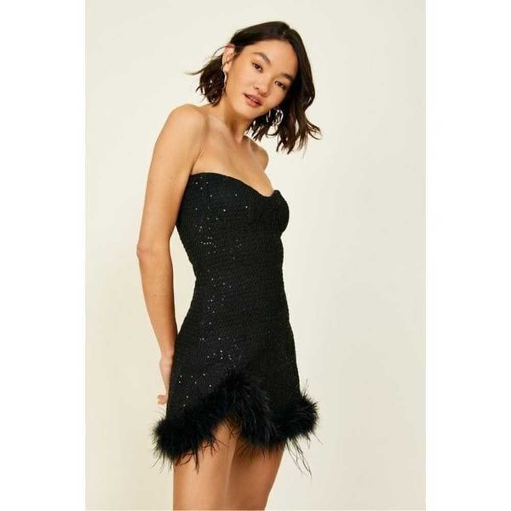 Line and Dot Lenni Black  mini Dress size S NWOT$… - image 3