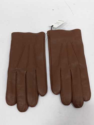 Coach Brown Tech Touch Sheep Leather Gloves