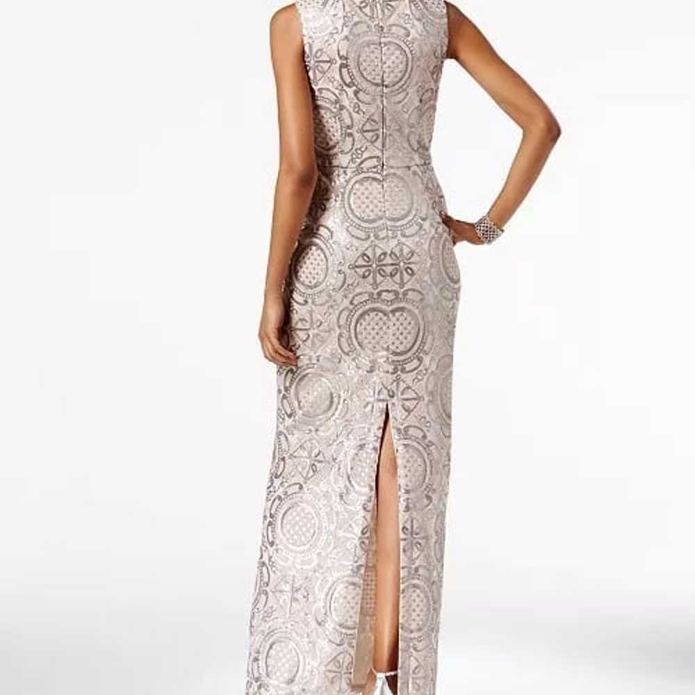 Adrianna Papell evening gown embellished maxi dre… - image 2