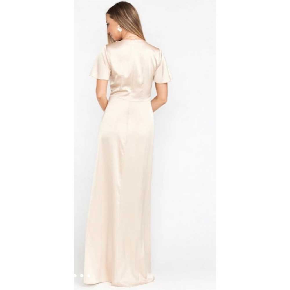 Show Me Your MuMu Rome Twist Gown Maxi Dress Cham… - image 7
