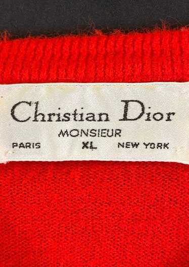 Christian Dior Red Sweater - Size X Large