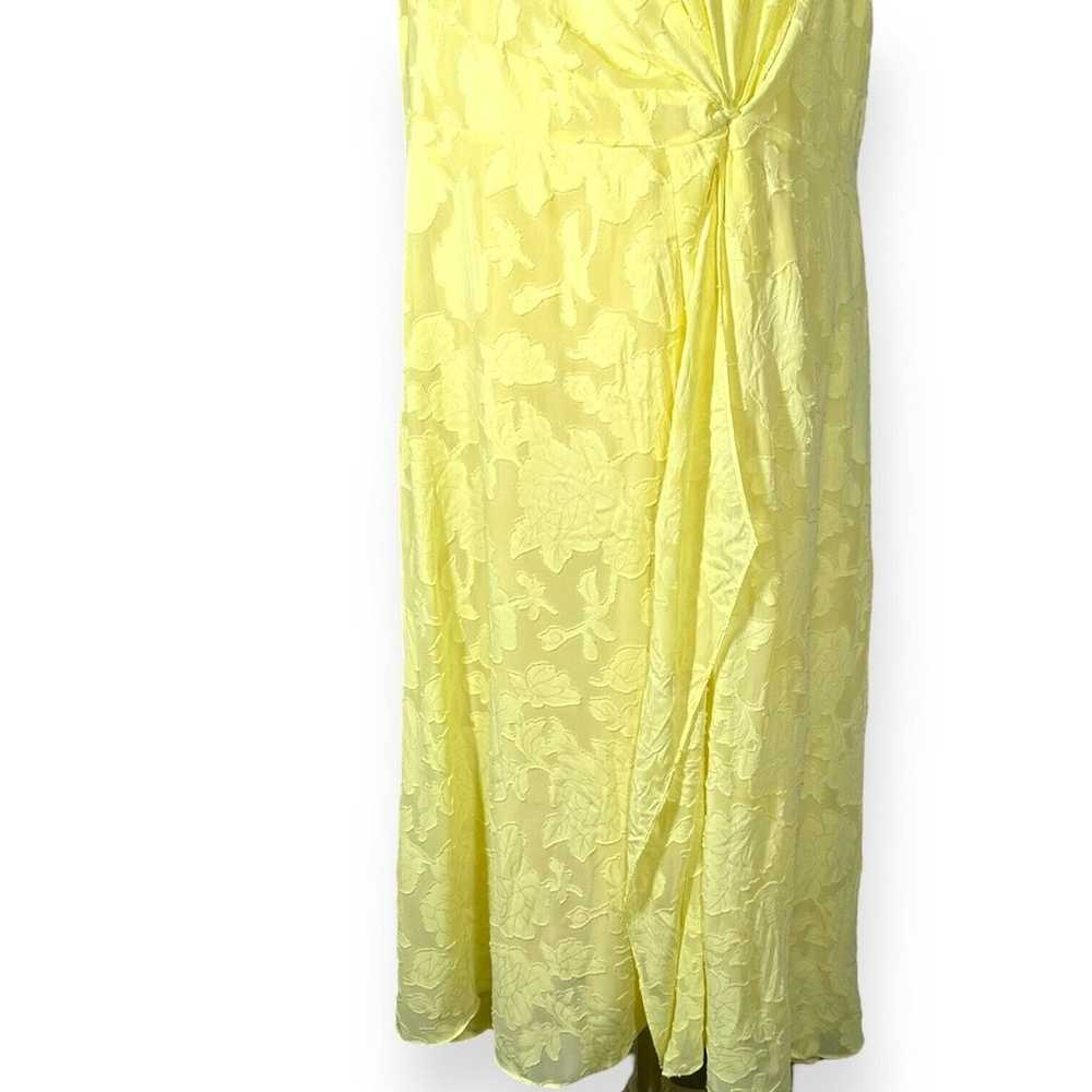 JASON WU X ELOQUII Jacquard Midi Dress Floral Fit… - image 6