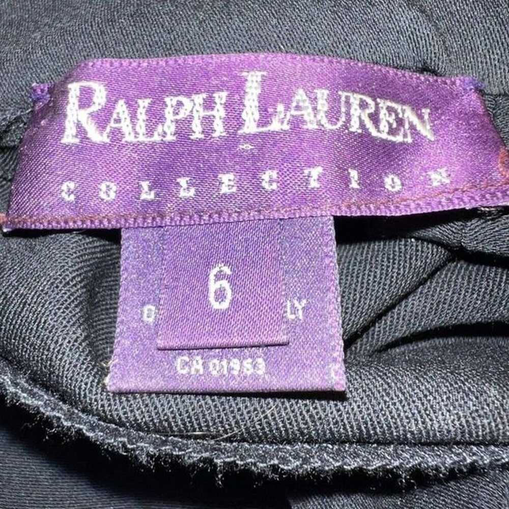 RALPH LAUREN COLLECTION Purple Labe Black Wool Mo… - image 7