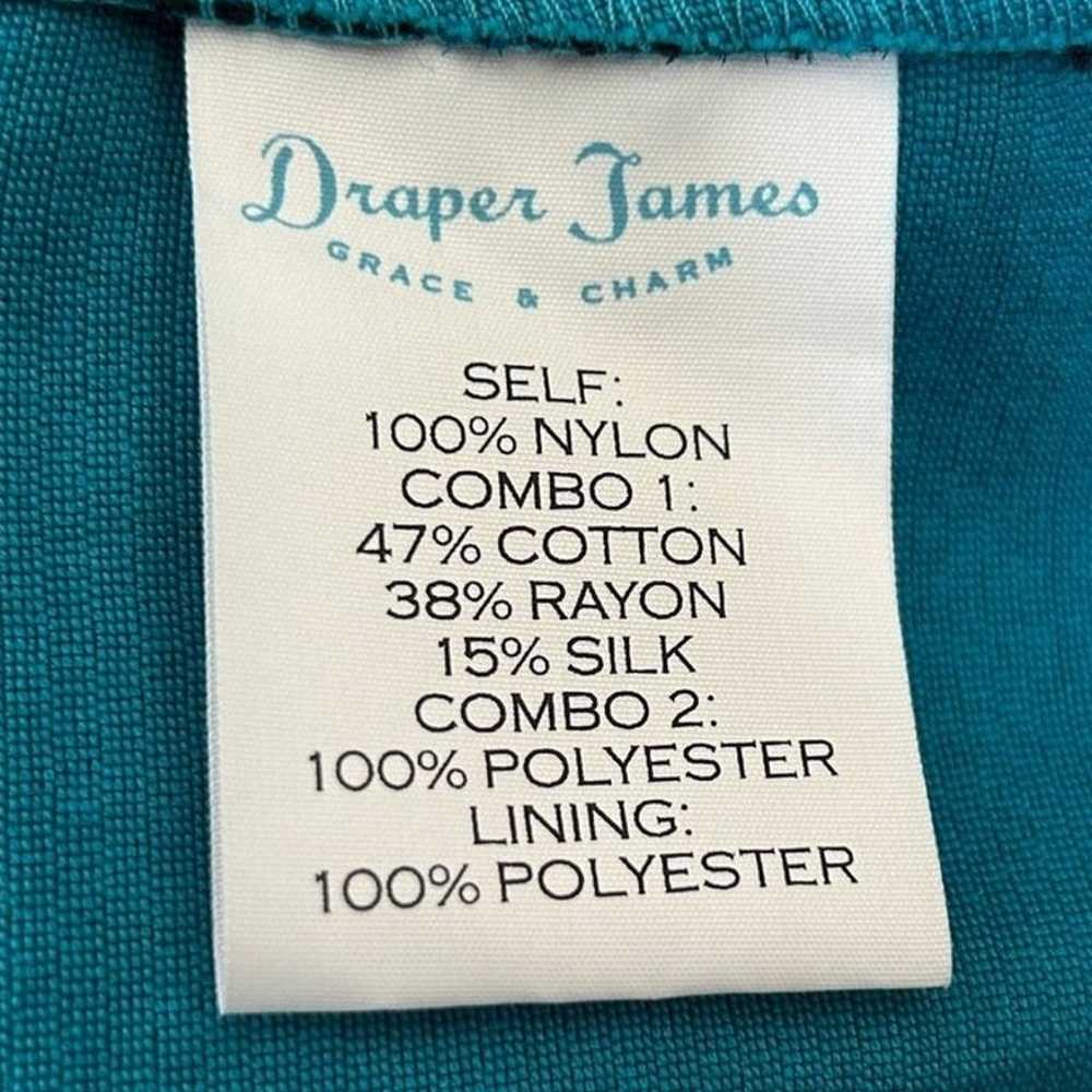 Draper James Betty Lace Halter Dress Size 6 Black… - image 9