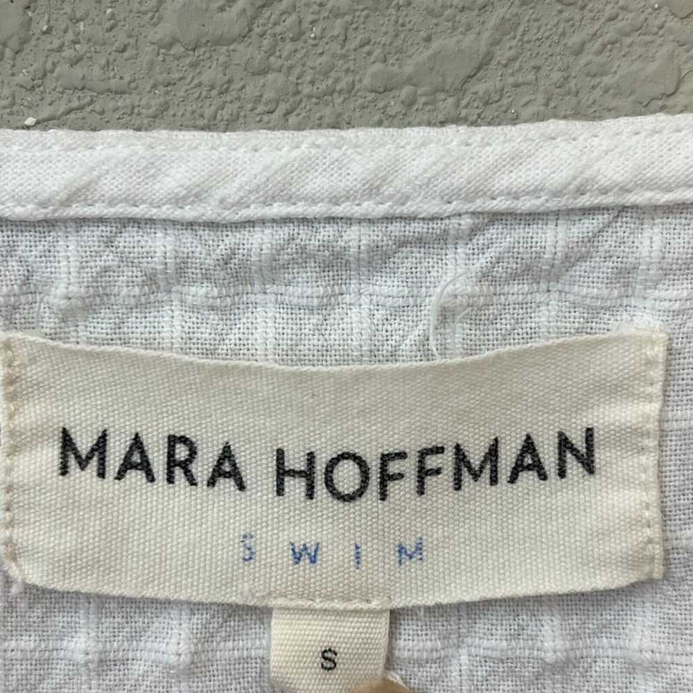 Mara Hoffman Swim White Paola V-Neck Organic Cott… - image 5