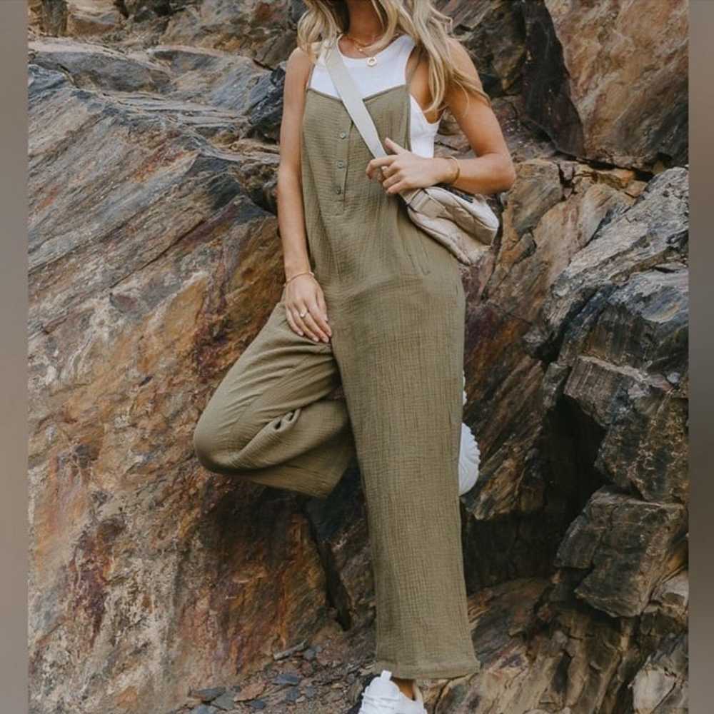 BÖHME Mackenzie Olive Green Jumpsuit - image 2