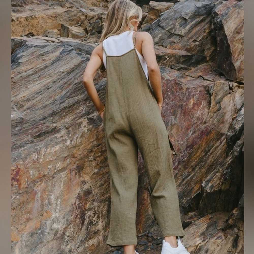 BÖHME Mackenzie Olive Green Jumpsuit - image 3