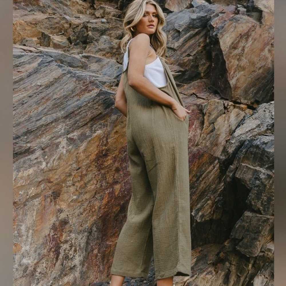 BÖHME Mackenzie Olive Green Jumpsuit - image 4