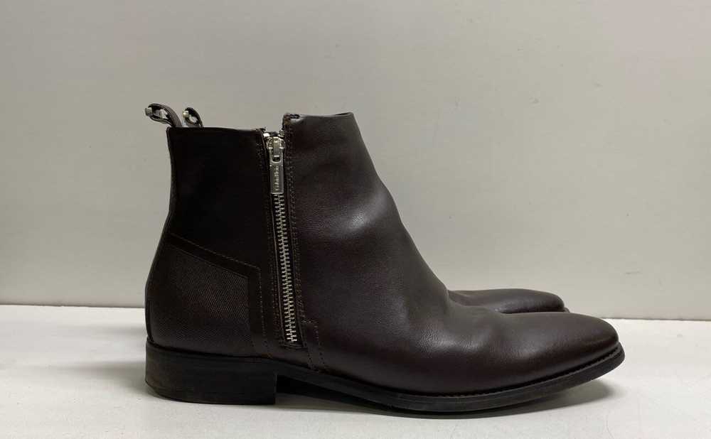 Calvin Klein Raxton Brown Dual Zip Chelsea Boots … - image 3