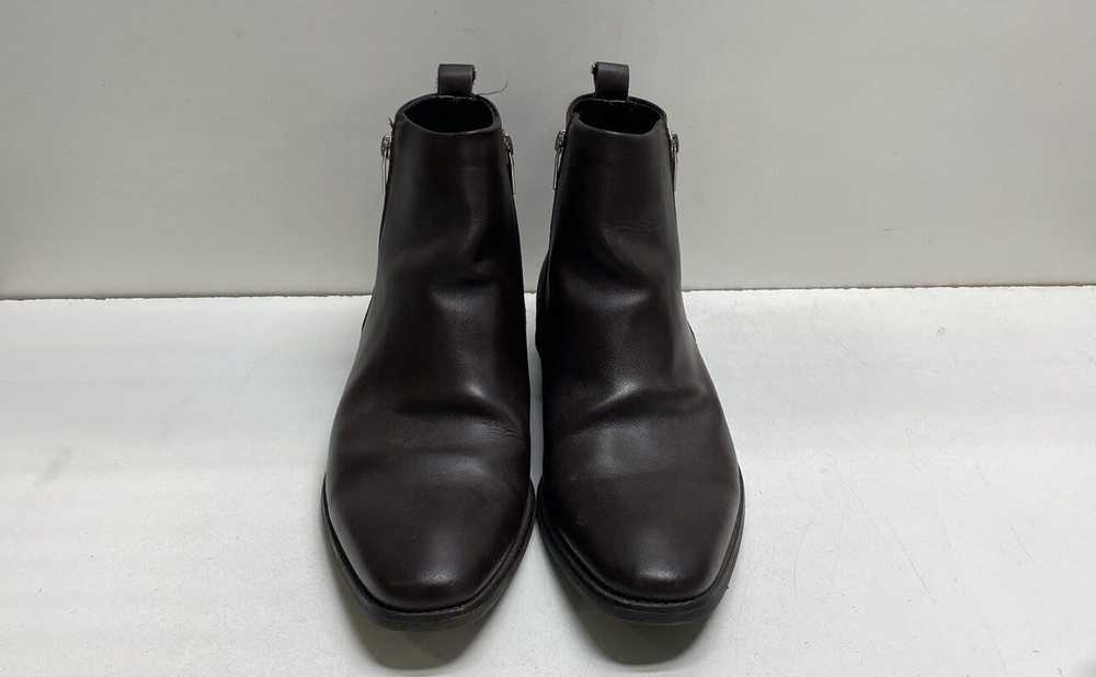 Calvin Klein Raxton Brown Dual Zip Chelsea Boots … - image 5