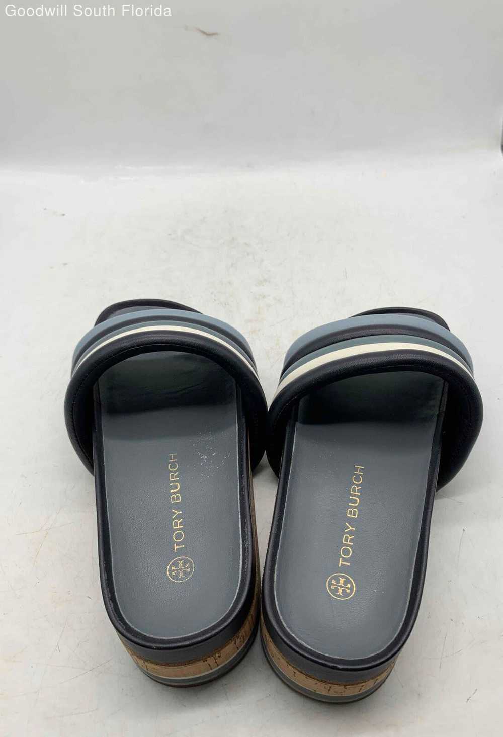 Tory Burch Quilted Platform Sandals Size 8.5 - image 3