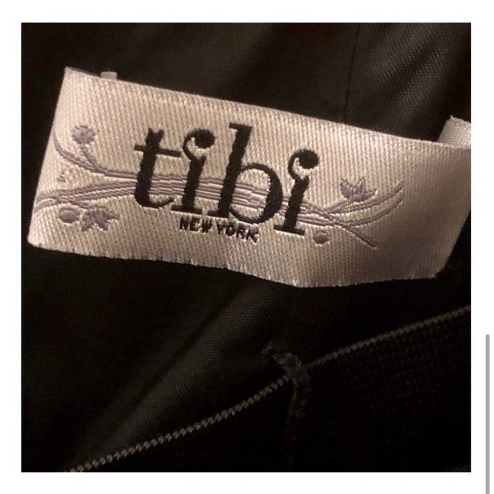 Tibi Black Brocade Party Dress, Small - image 6