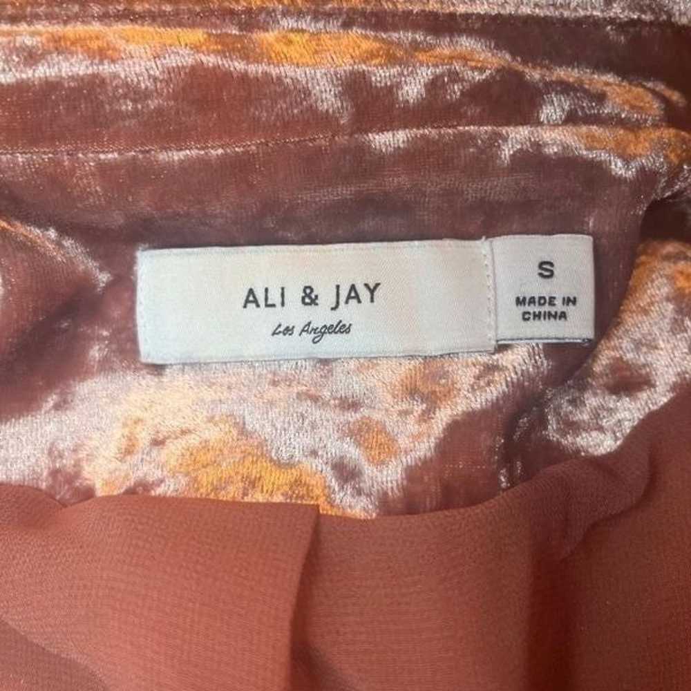 Ali & Jay Hello Romeo Velvet Coat Minidress - image 11
