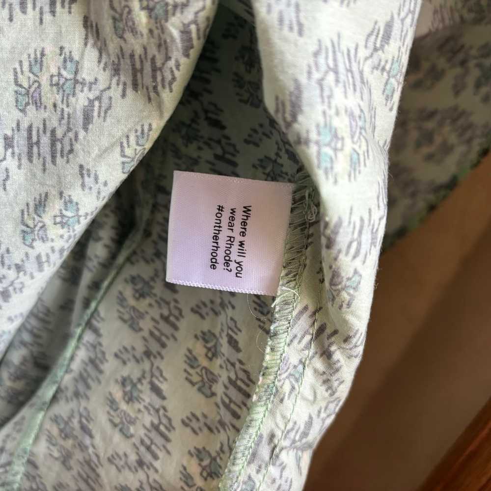 NWOT $450 Rhode Dress Claudine Mini Wrap Puff Sle… - image 6