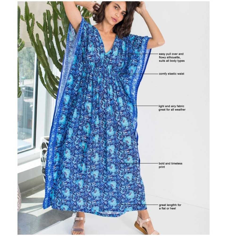 Rujuta Sheth Marie Cinch Caftan Maxi Dress Size S… - image 6