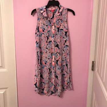 Lilly Pulitzer SAMPLE it’s for shore button down … - image 1