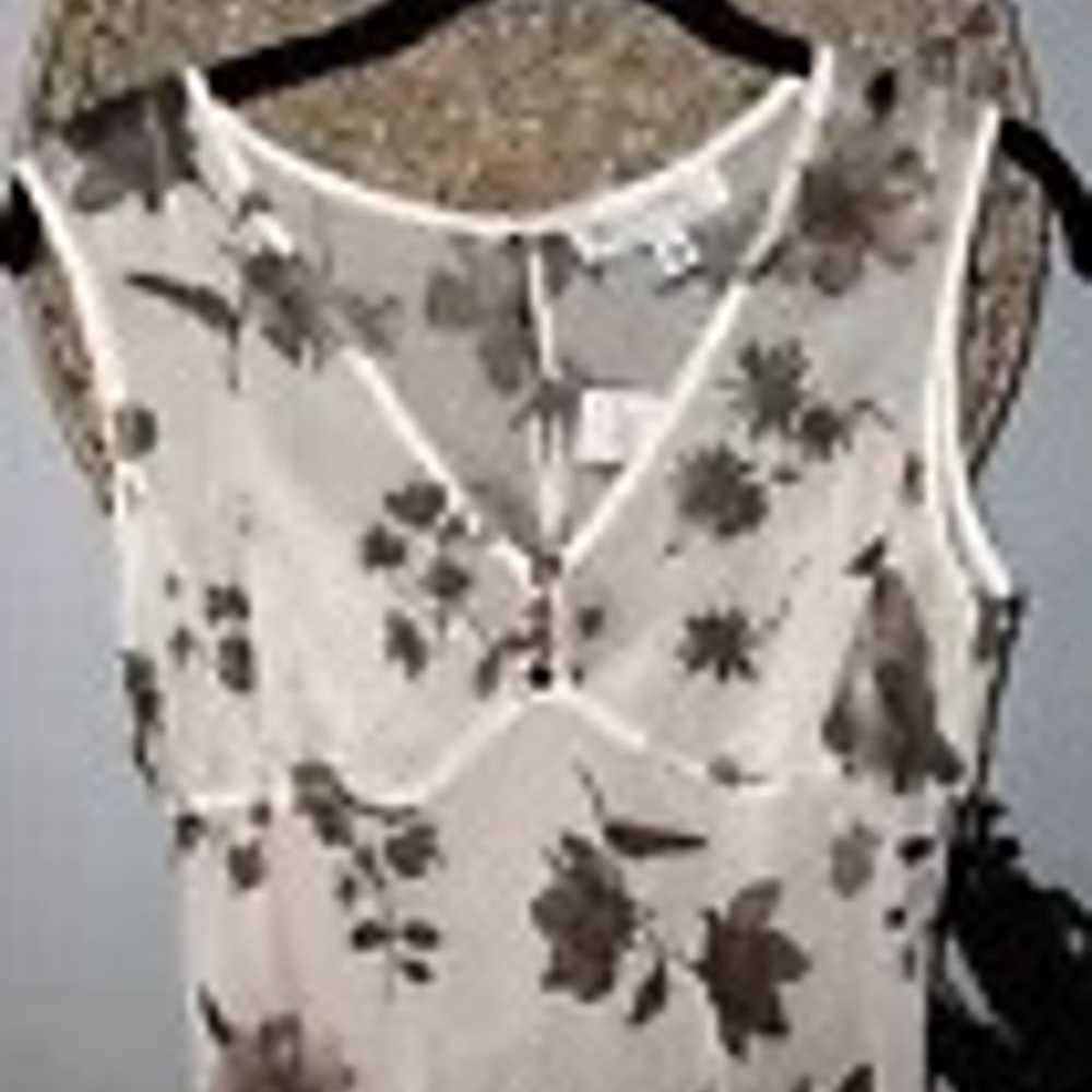 Very Rare Vintage Pamala O’Brien Long Sheer Flora… - image 2