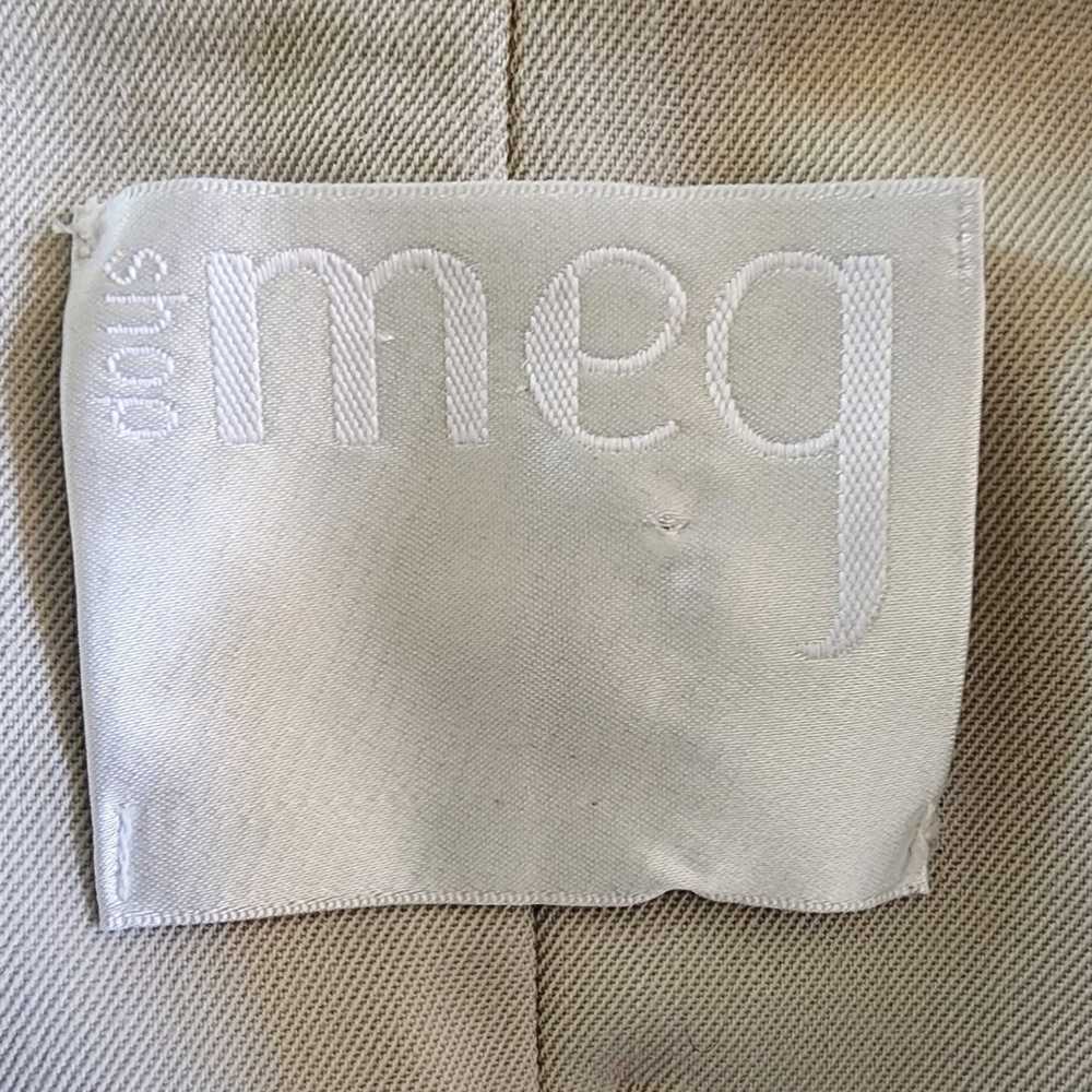 Meg est 1994 wool cream dress size S - image 5