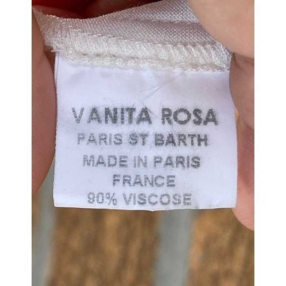 Vanita Rosa Paris st Barth short dress s/m - image 10