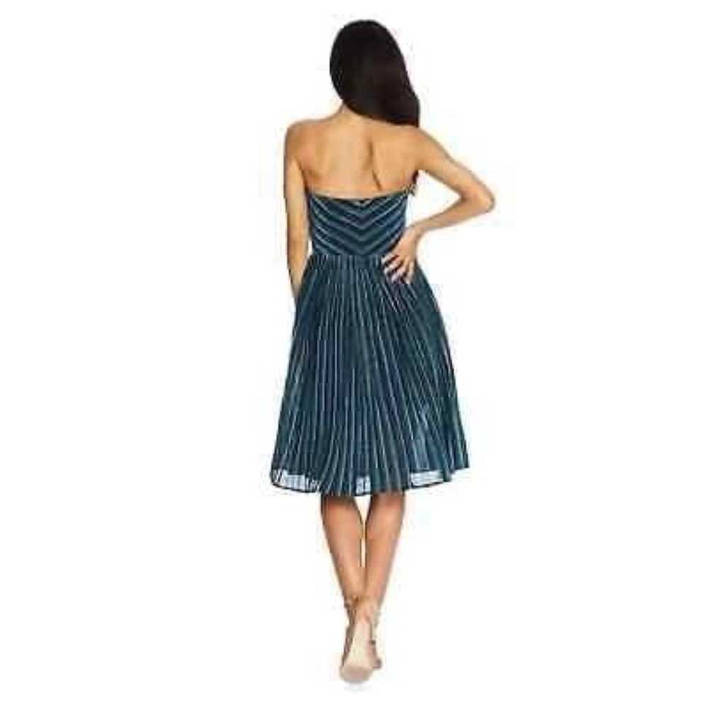 NWOT Dress the Population Rosalie Metallic Stripe… - image 5