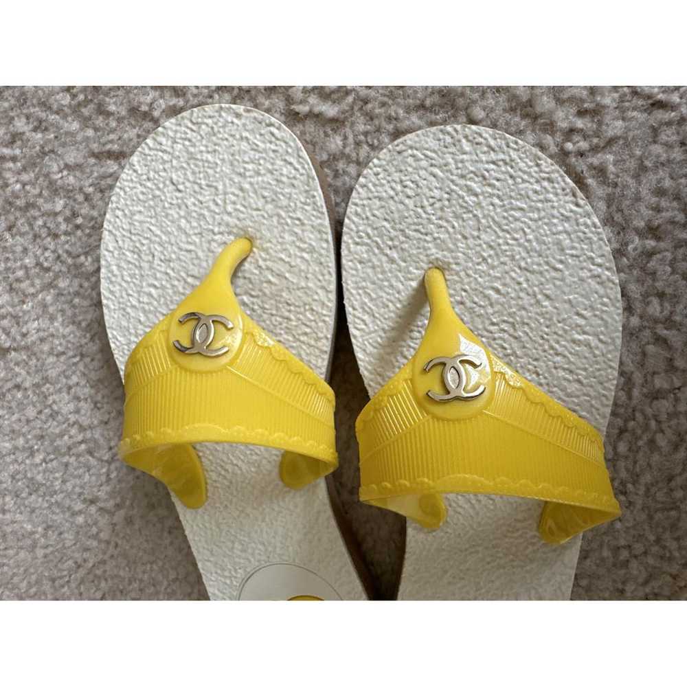 Chanel Flip flops - image 6