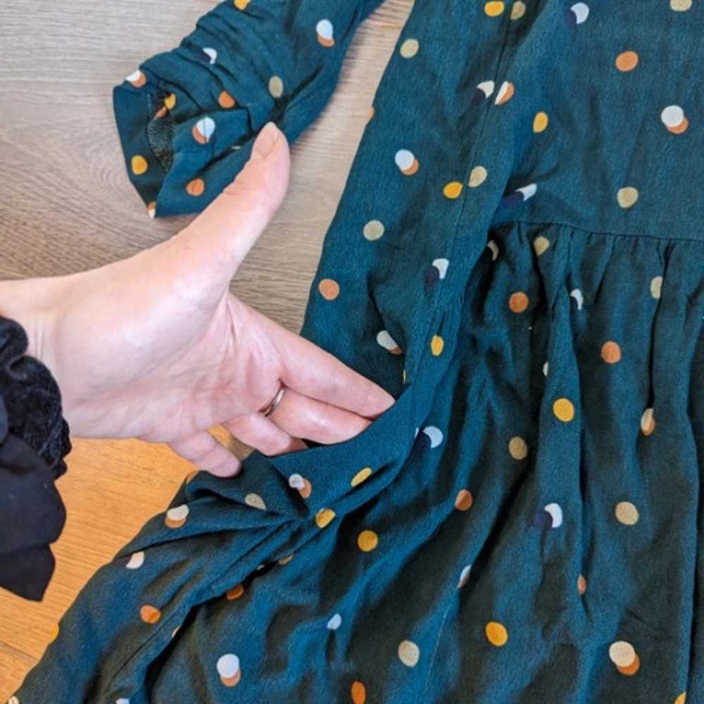 Robe polka dot avec poches - image 2