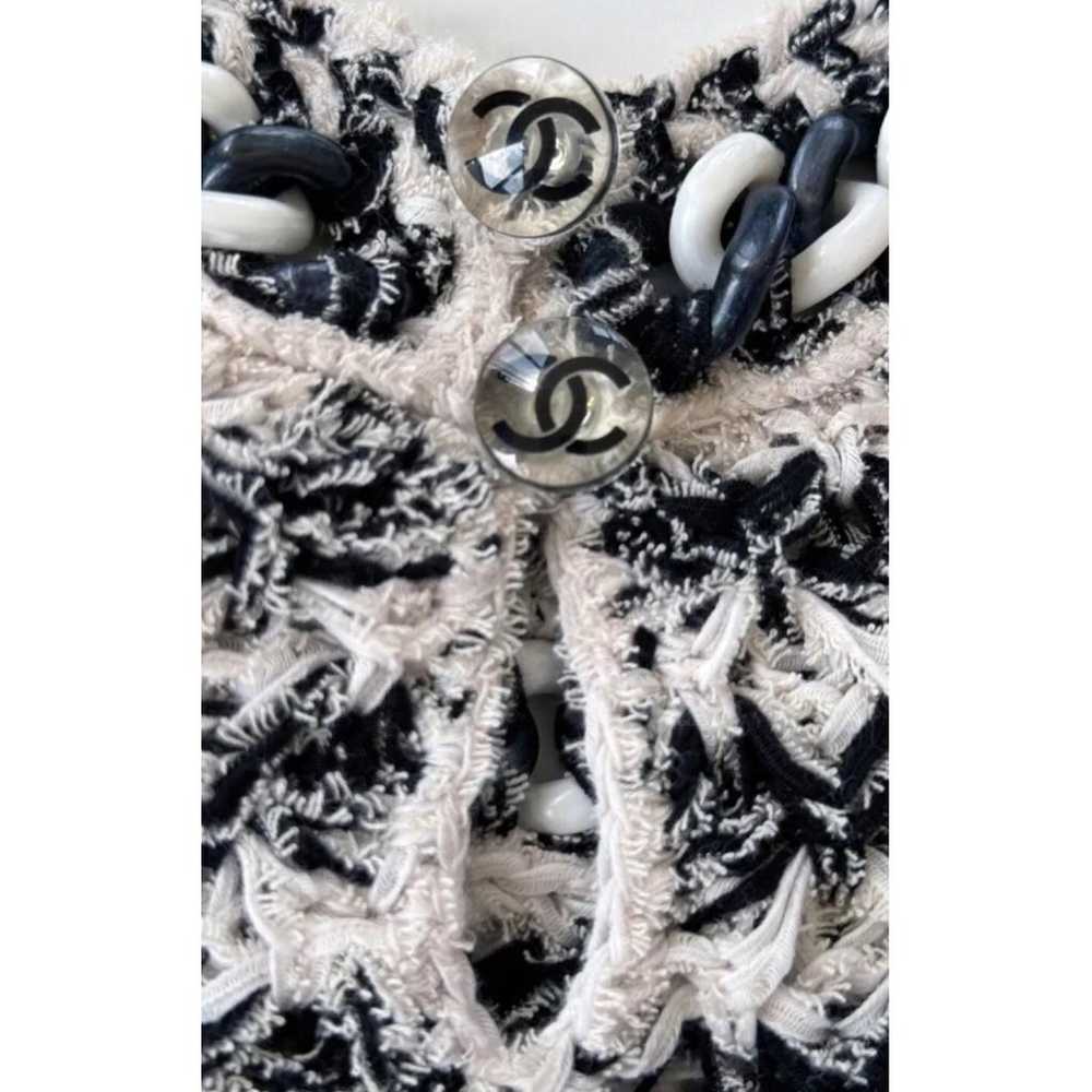 Chanel Tweed mid-length dress - image 6